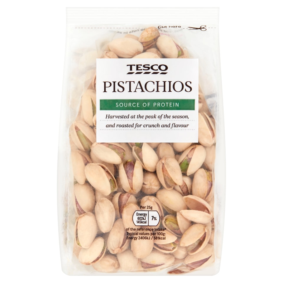 Tesco Wholefood Pistachio Nuts In Shell 250G