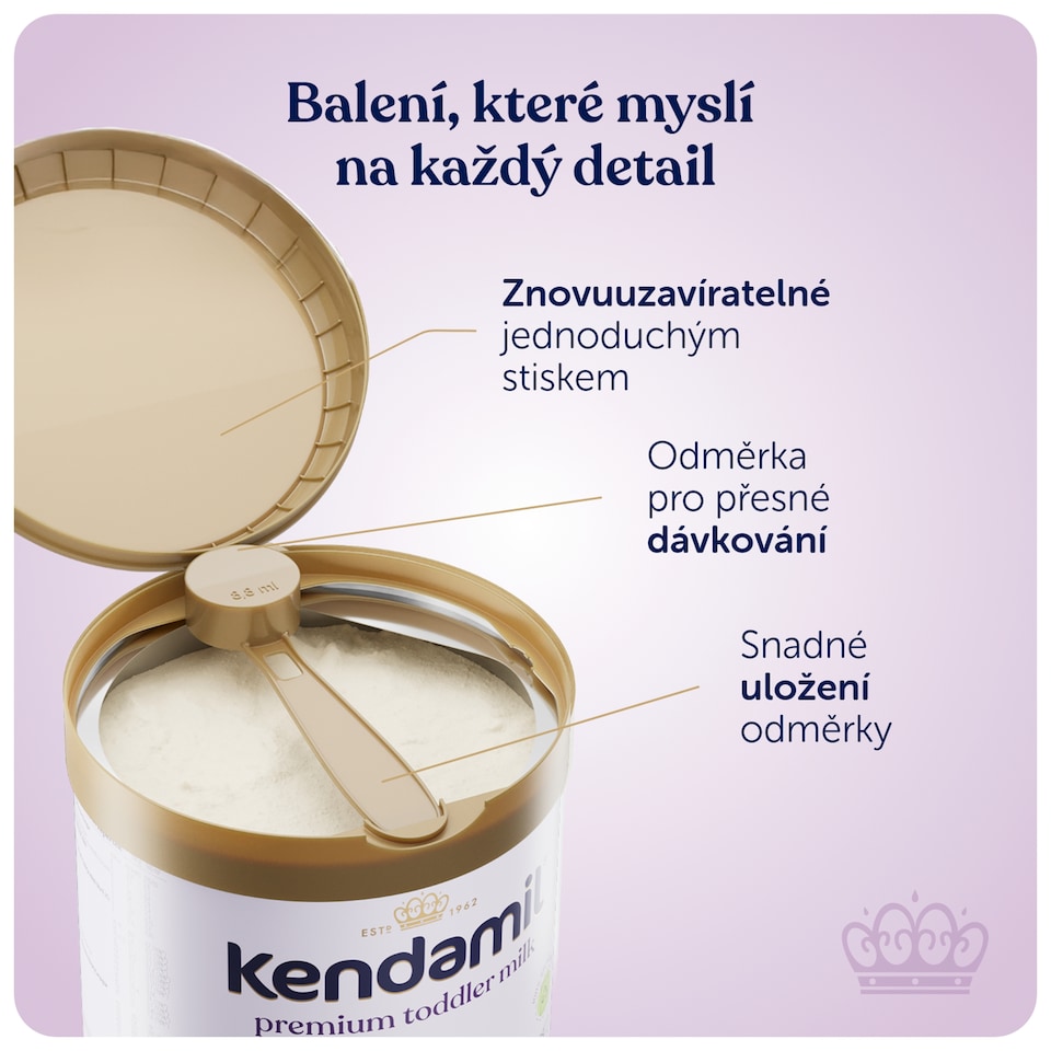 image 1 of Kendamil Premium 4 HMO+ Toodler Milk for Children 24 Months 800 g