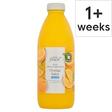 Tesco Finest 100% Freshly Squeezed Smooth Orange Juice 1 Litre