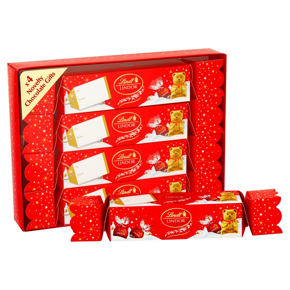 image 1 of Lindt Lindor Christmas Cracker 340G