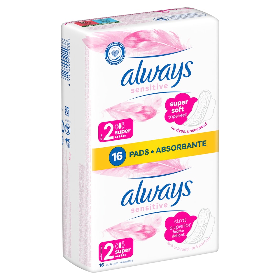 obrázok 1 z Always Platinum Super Menštruačné Vložky s Krídelkami, 16 ks