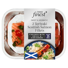 Tesco Finest Teriyaki Scottish Salmon Fillets 290G