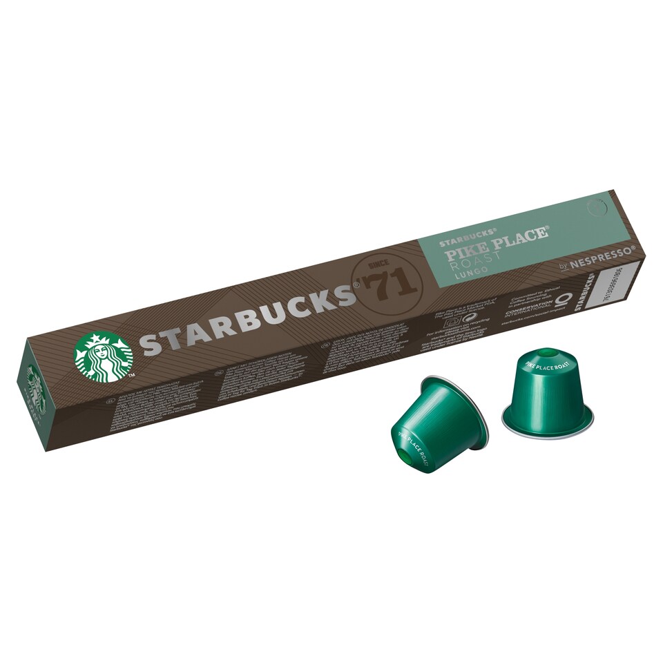 image 1 of Starbucks Pike Place Coffee Pods 10 Pack 53G