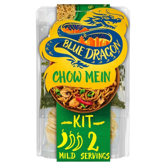 Blue Dragon Chow Mein Noodle Kit 160G Tesco Groceries