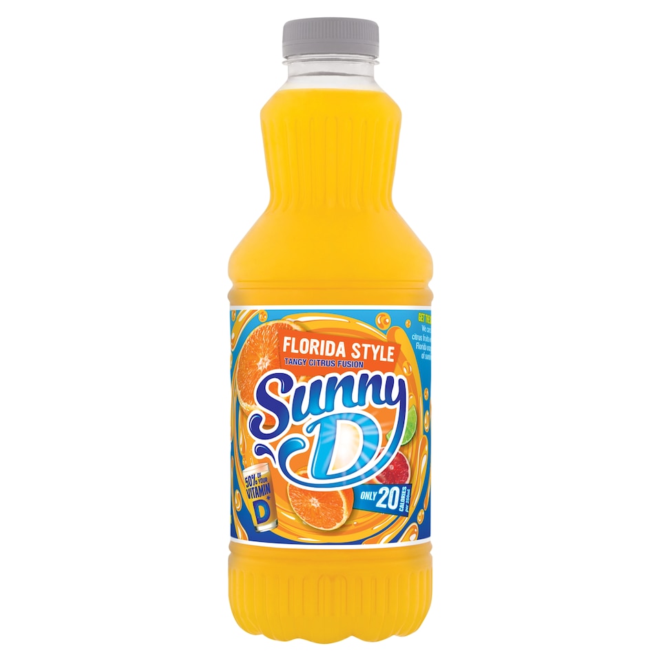 Sunny D Citrus Fusion Juice Drink - Tangy Florida 1L