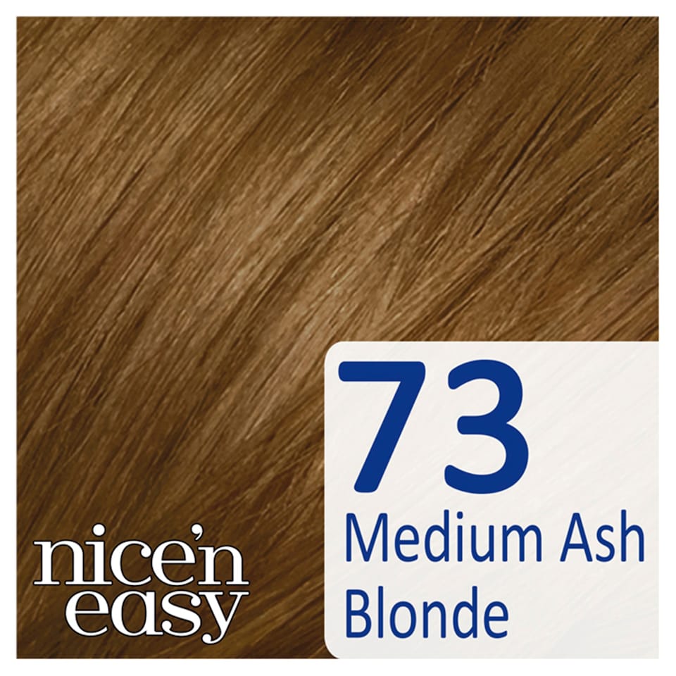 image 1 of Nice'n Easy No Ammonia Ash Blonde 73 Hair Dye