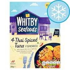 Whitby Seafoods 4 Thai Spiced Tuna Fishcakes 280g