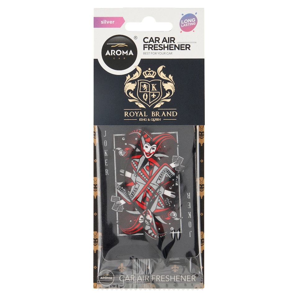 Aroma Car Silver osvěžovač vzduchu 1 ks