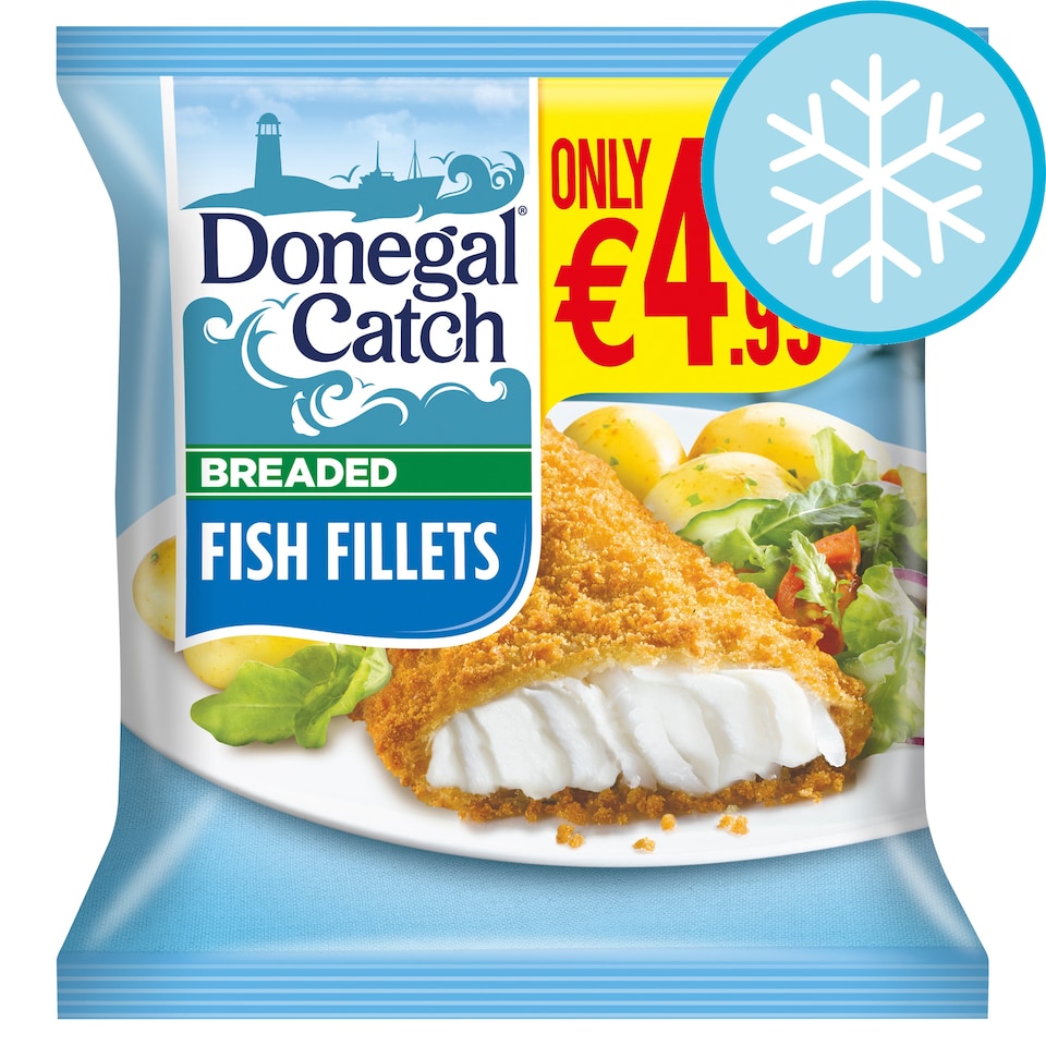 Donegal Catch Breaded Fish Fillets 380g