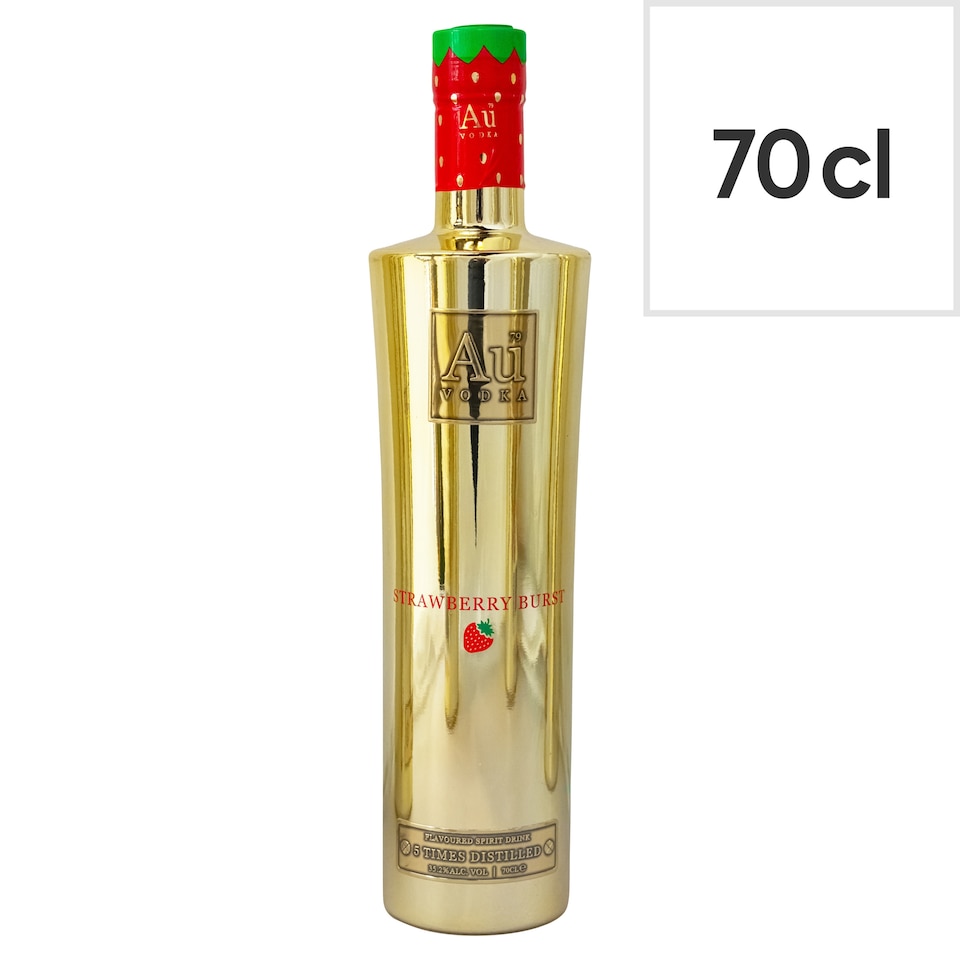 Au Vodka Flavoured Spirit - Strawberry Burst 70cl
