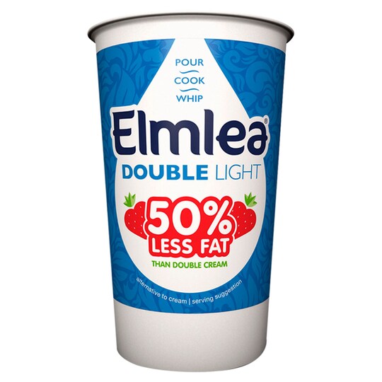 Elmlea Double Light Cream Alternative 284Ml Tesco Groceries
