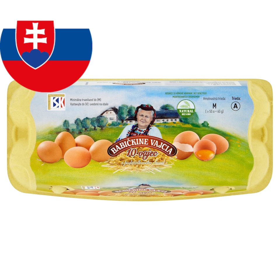 Babičkine vajcia M 10 ks