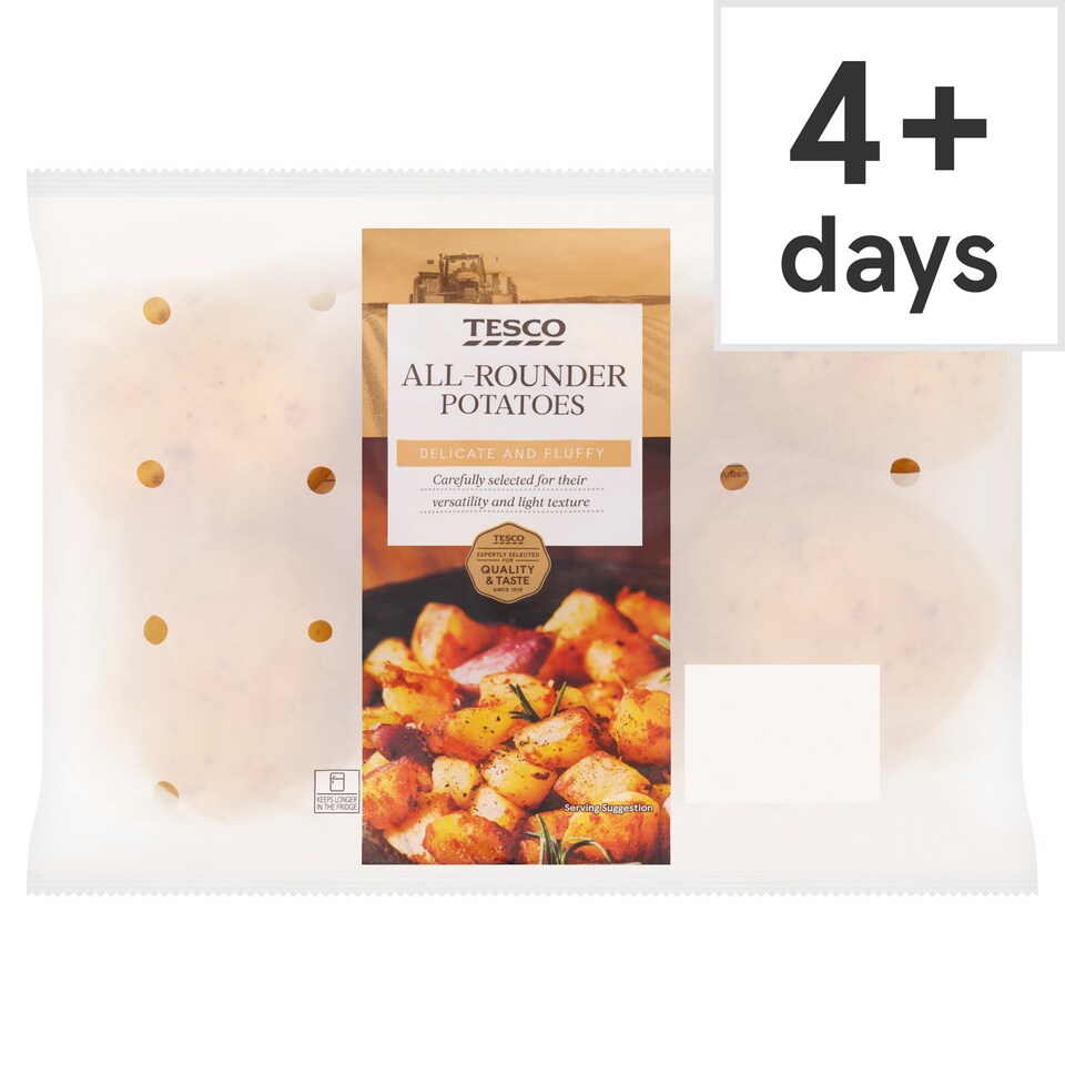 Tesco All Rounder Potatoes 1.25kg 