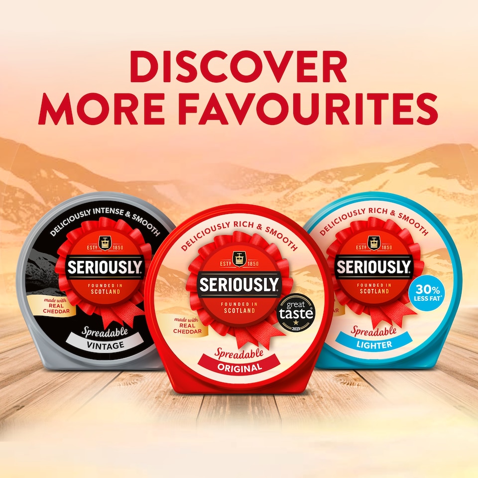 image 1 of Seriously Spreadable Original Cheese Spread 125g