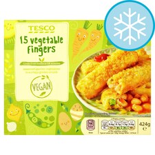 Tesco Meat Free 15 Vegetable Fingers 424G