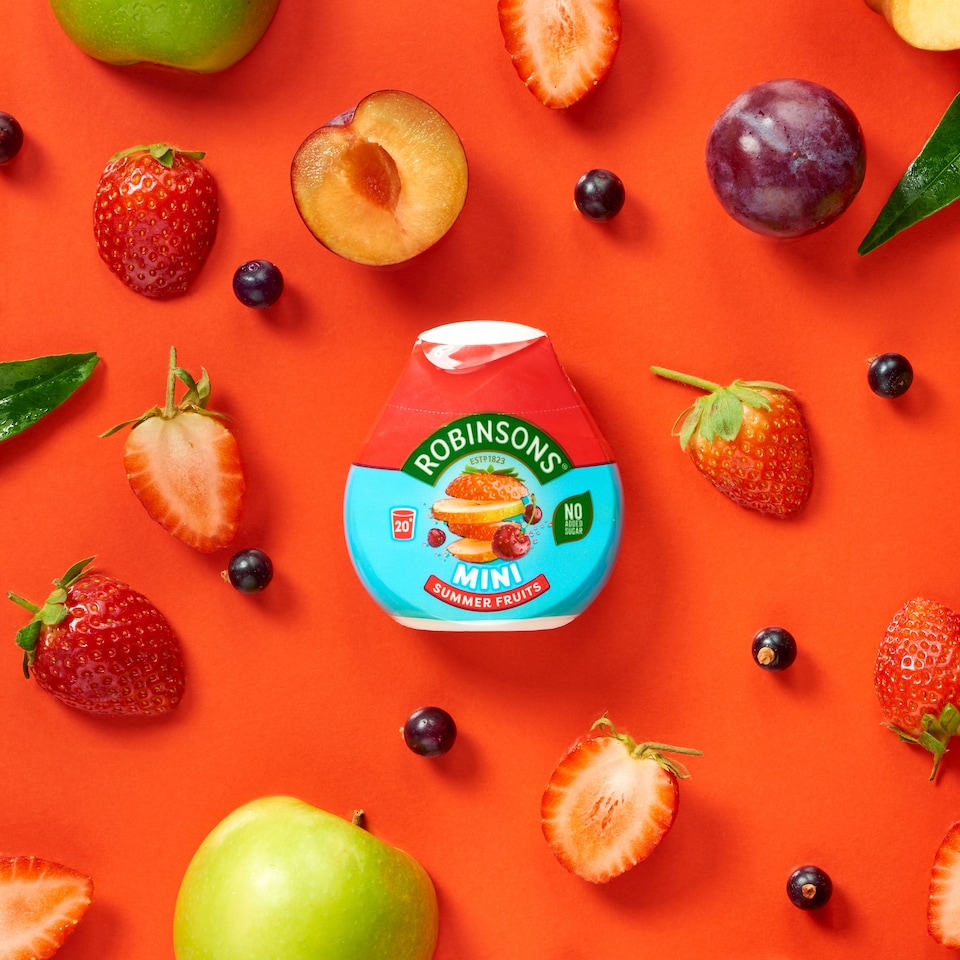 image 1 of Robinsons Mini Summer Fruits On-The-Go Squash 66ml