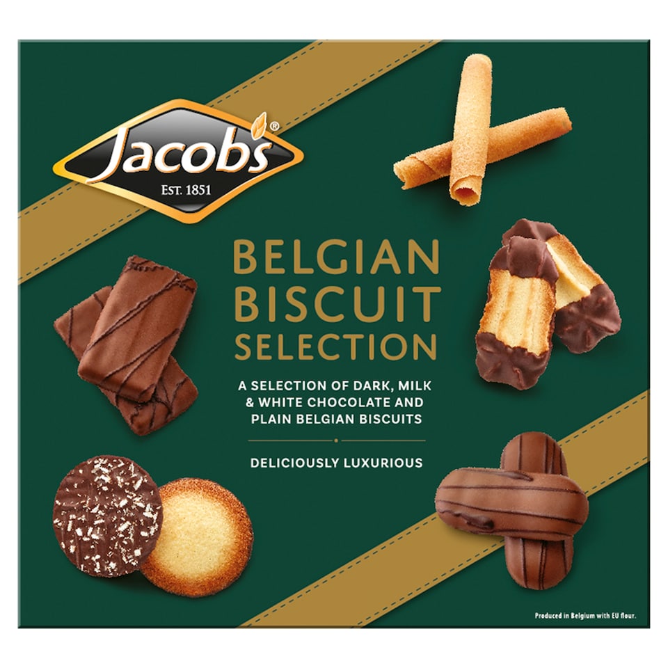 Jacobs Belgian Biscuit Selection 500G