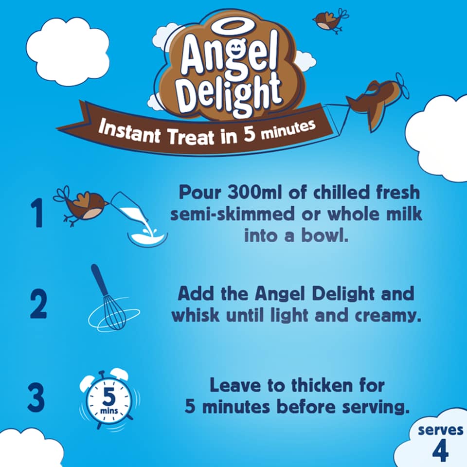 image 1 of Angel Delight Chocolate 59G