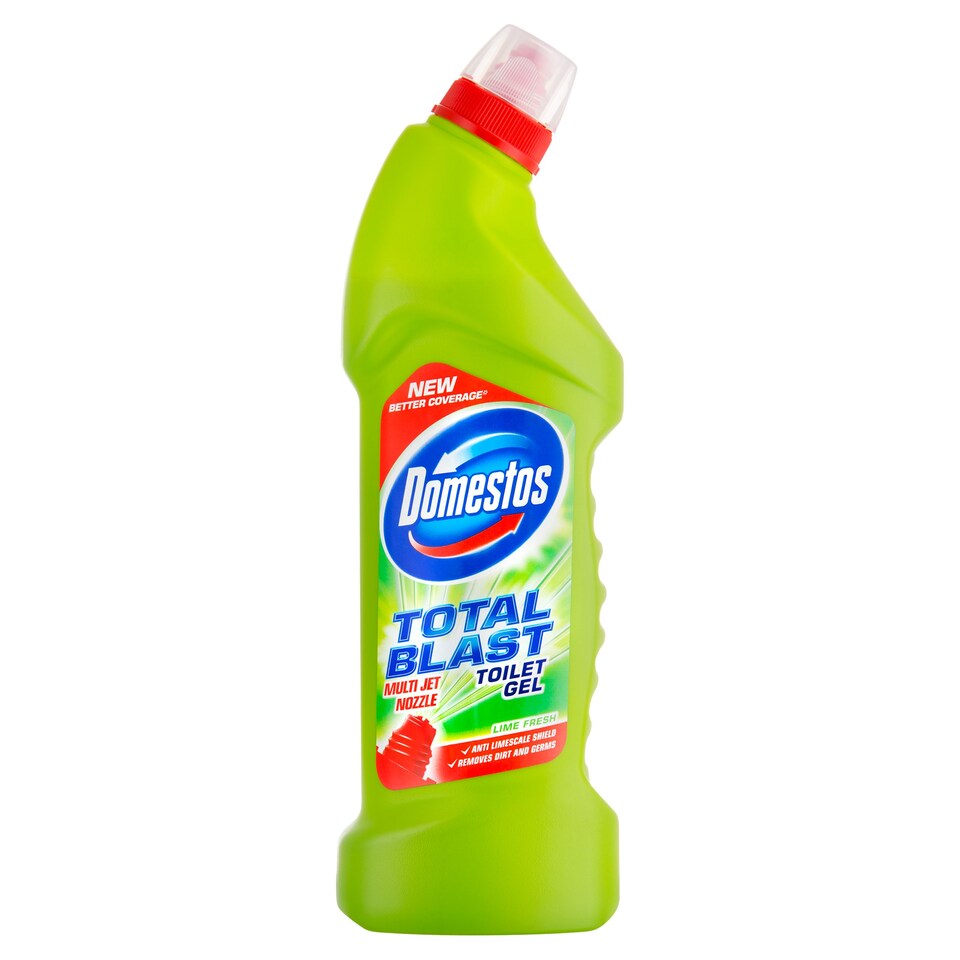 Domestos Power Fresh Blast Lime Toilet Gel 700Ml