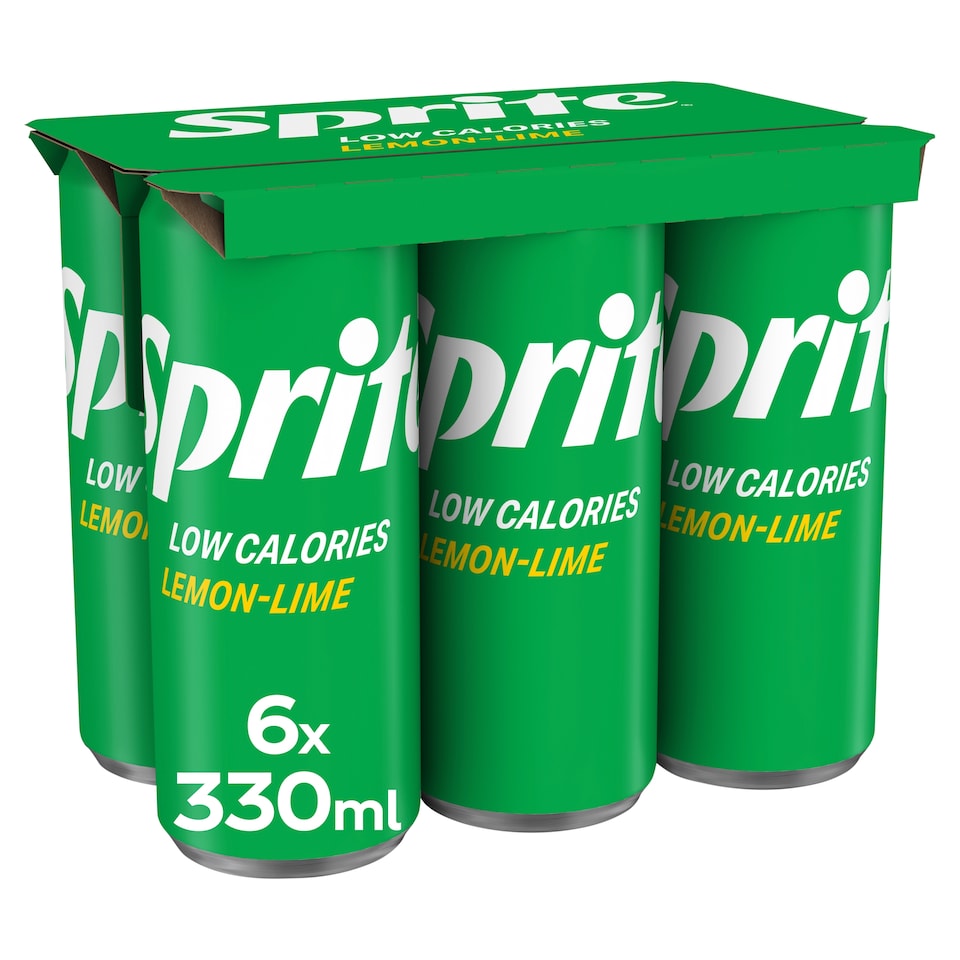 Sprite Lemon & Lime Soft Drink 6 x 330ml