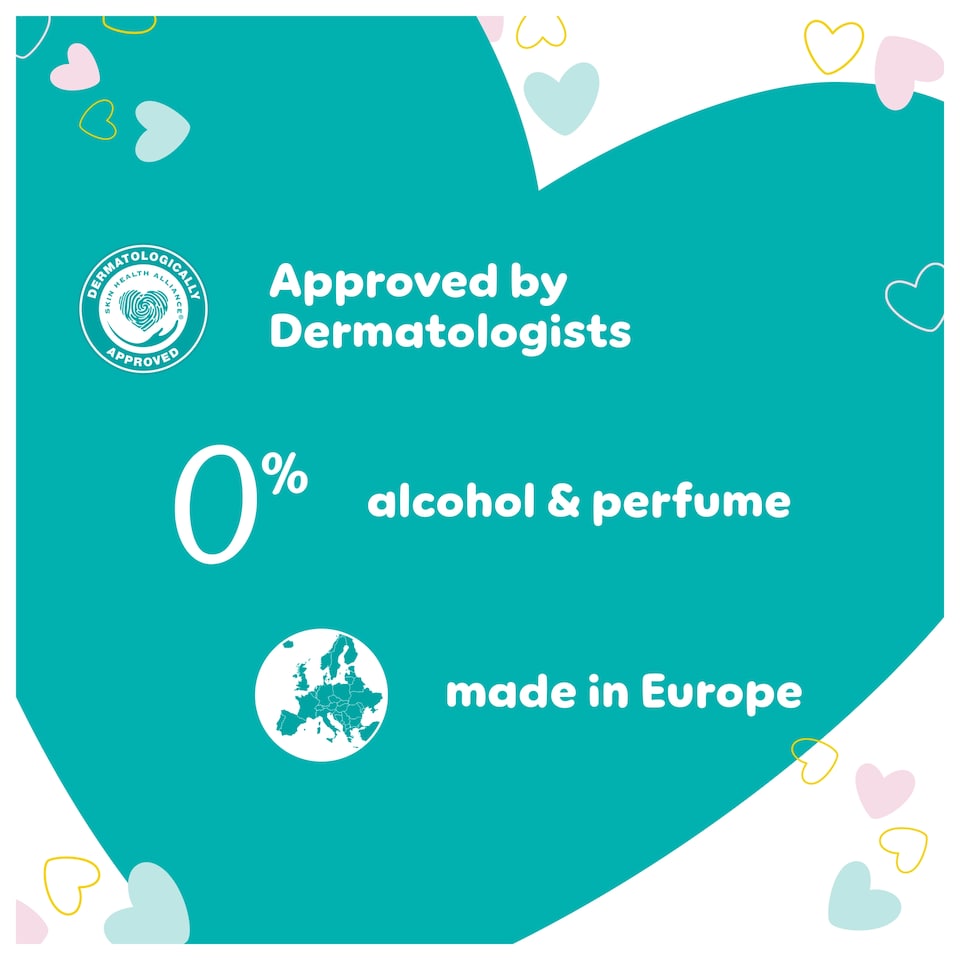 image 1 of Pampers Sensitive Fragrance Free Baby Wipes 52 Pack X 12