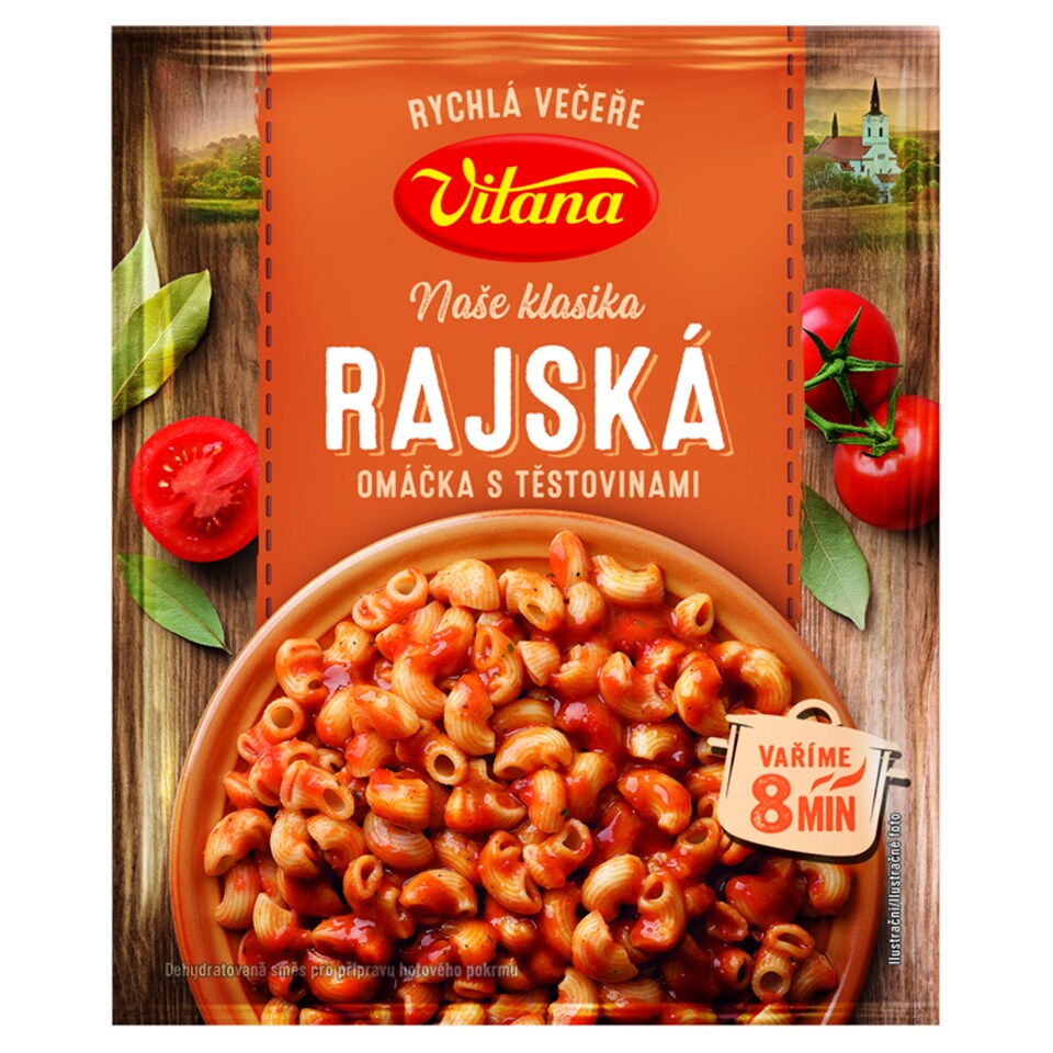 Vitana Rychlá večeře Tomato Sauce with Pasta 159g