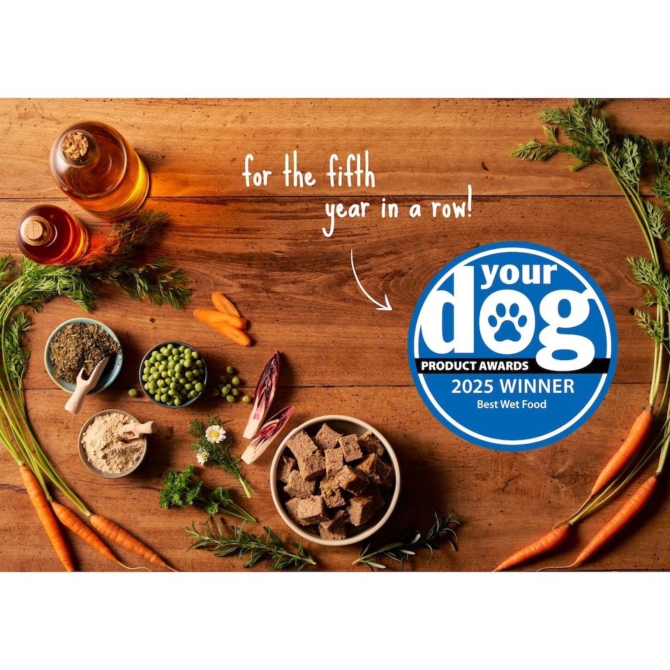 image 1 of Forthglade Grain Free Duck Dog Food Tray 395G
