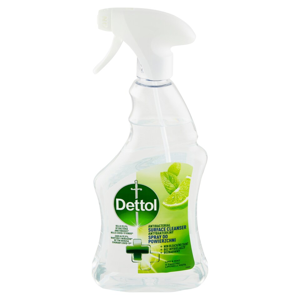 obrázok 1 z Dettol Limetka a mäta antibakteriálny sprej na povrchy 500 ml