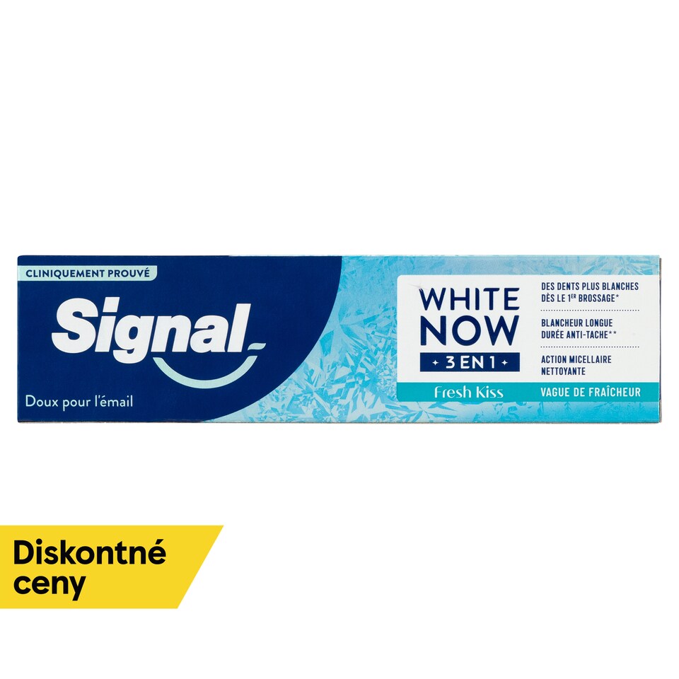 obrázok 1 z Signal White now 3in1 Fresh kiss zubná pasta 75 ml