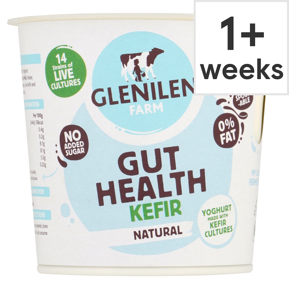 Glenilen Farm 0% Fat Natural Kefir Yoghurt 350G