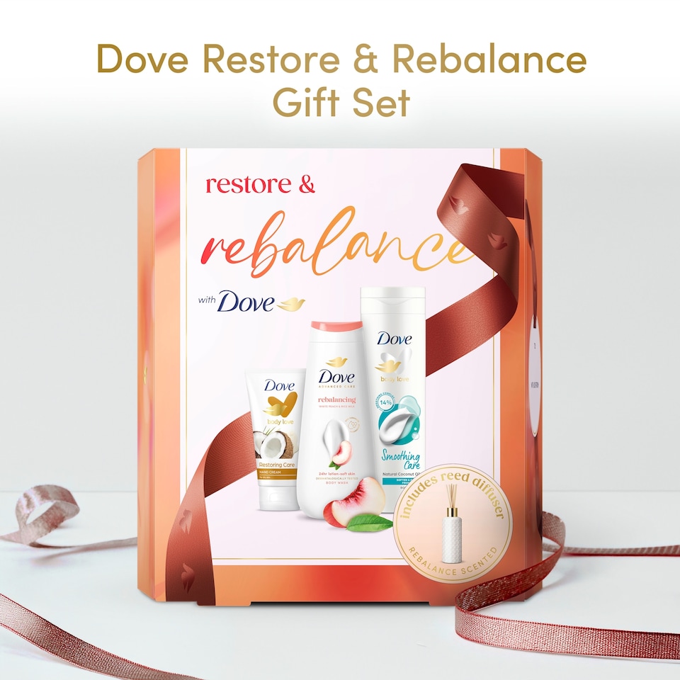 image 1 of Dove Restore & Rebalance with Reed Diffuser Gift Set
