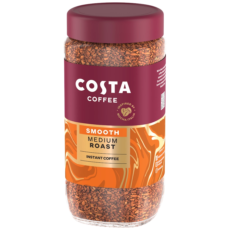 image 1 of Costa Smooth medium blend instant coffee 190g