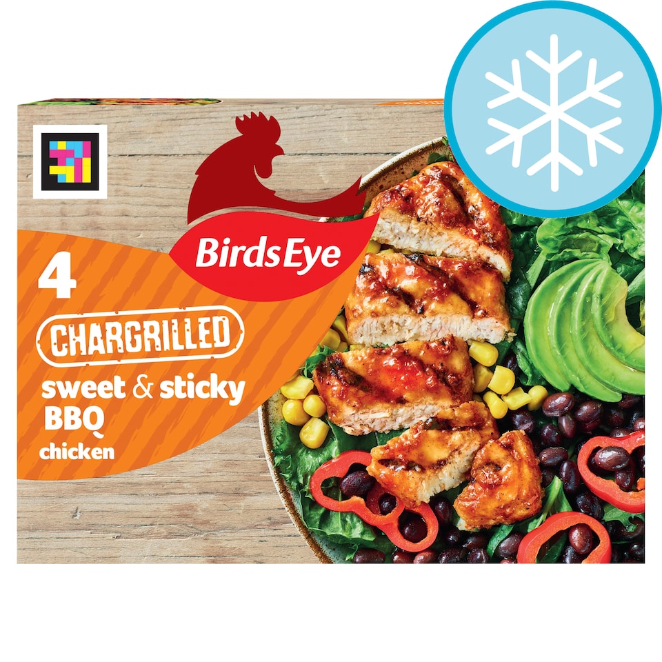 image 1 of Birds Eye 4 Chicken Chargrill Sweet/ Sticky Bbq 348G