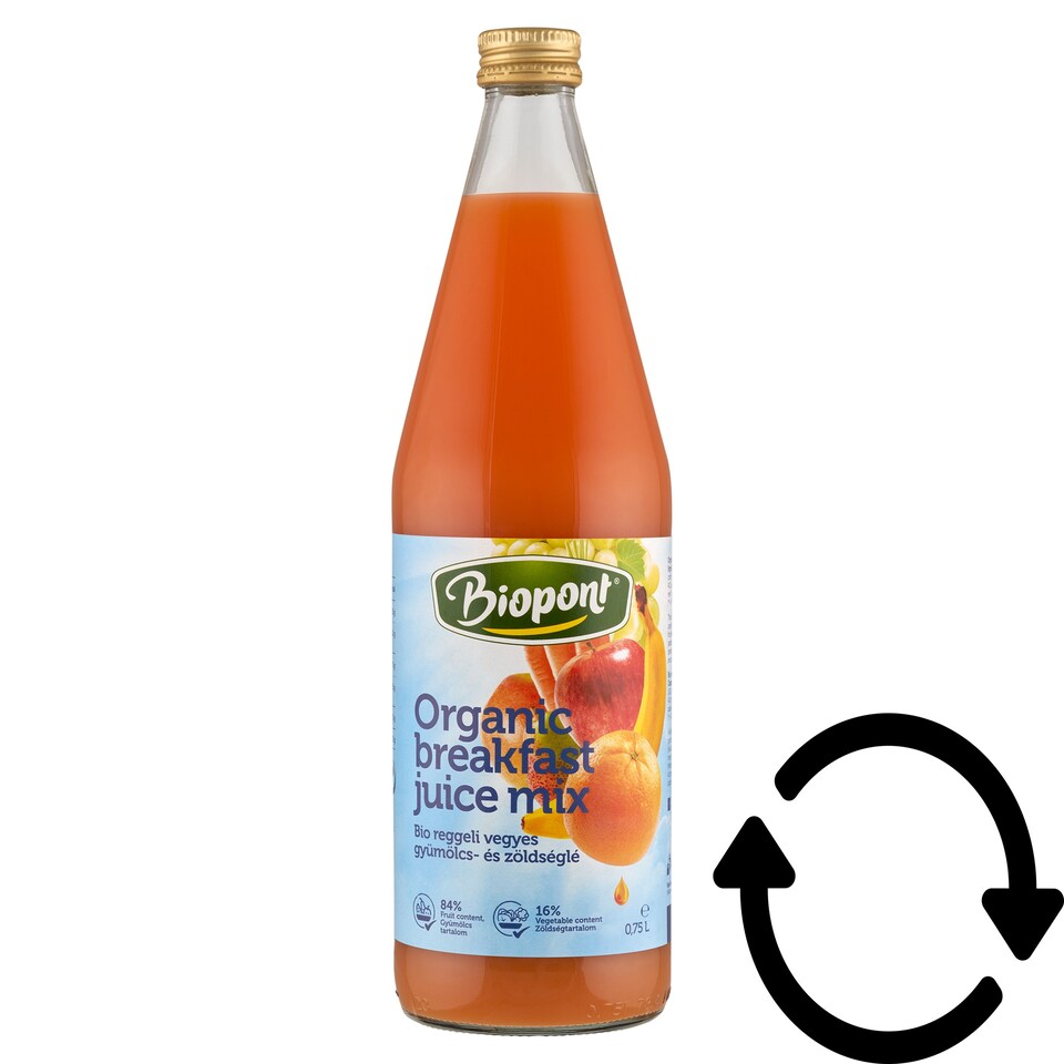 Biopont Organic Breakfast Juice Mix 0,75 l