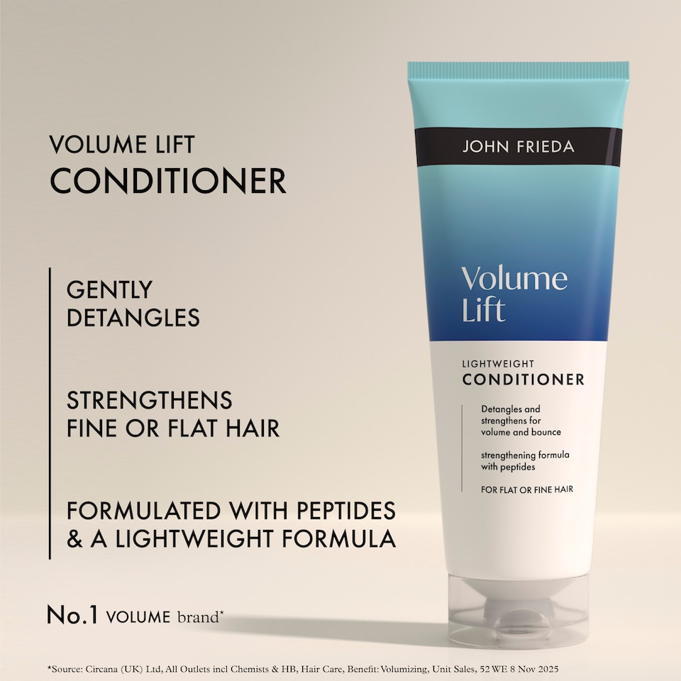 image 1 of John Frieda Volume Lift Lightweight Conditioner 250ml