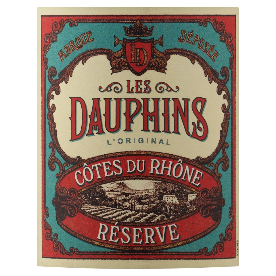 image 1 of Les Dauphins Cotes Du Rhone 75Cl