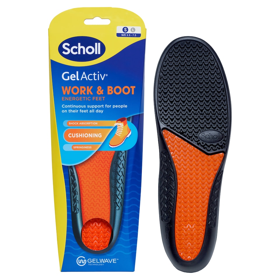 image 1 of Scholl Gelactiv Insole Work - Women