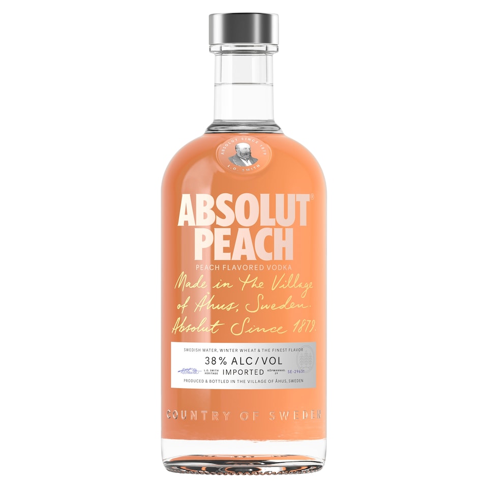image 1 of Absolut Peach Vodka 70cl