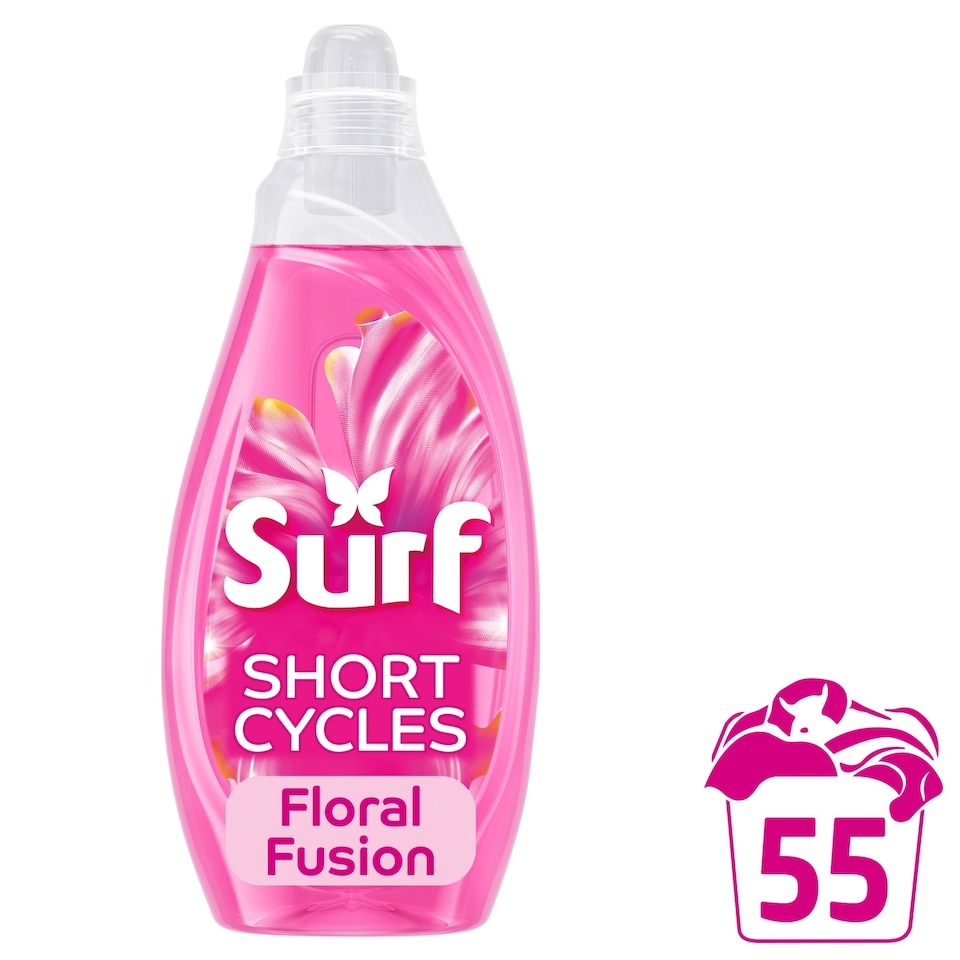 image 1 of Surf Magnifi-Scent Wash Floral Fusion Laundry Detergent 55 Washes 1485ml