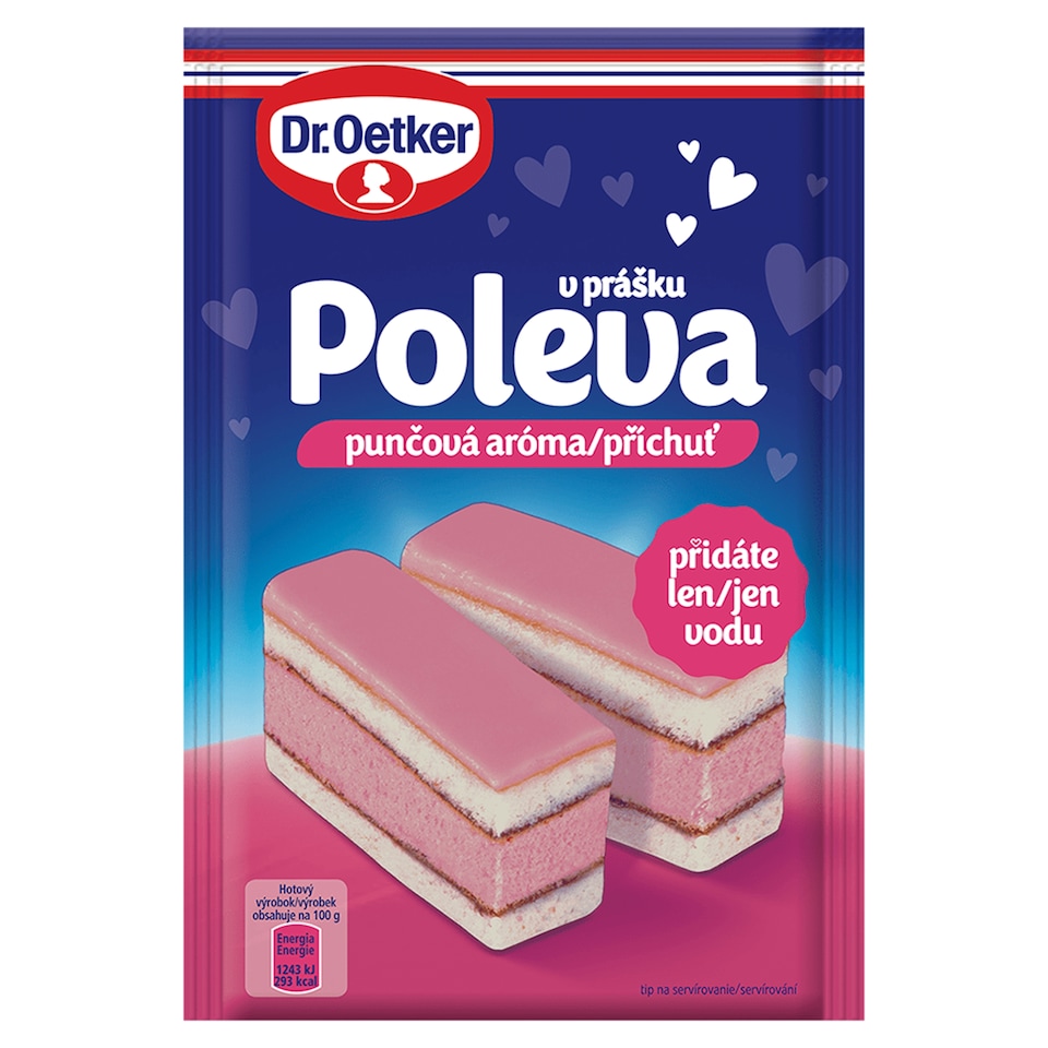 Dr. Oetker Topping in Powder Punch Flavor 100g