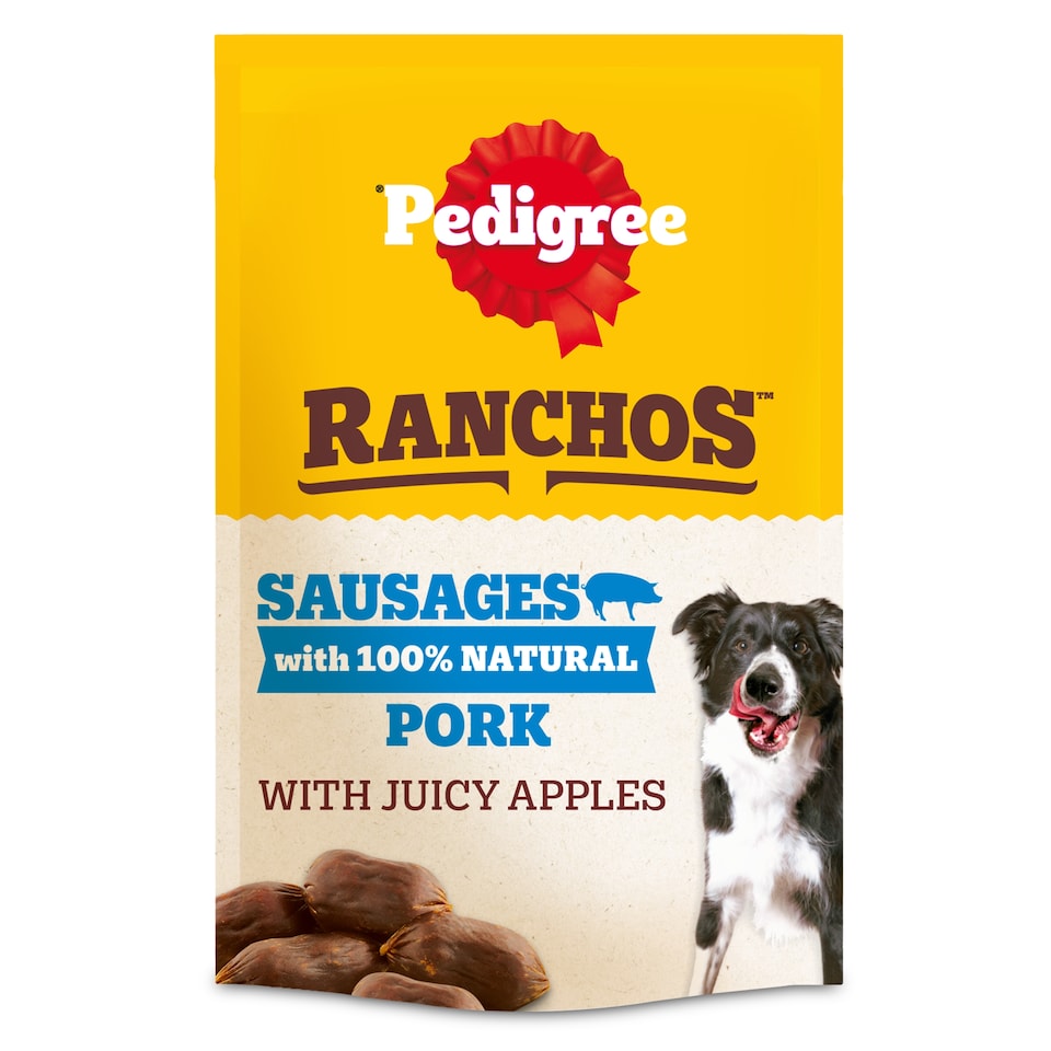 image 1 of PEDIGREE Ranchos Sausages  Dog Treats 60g