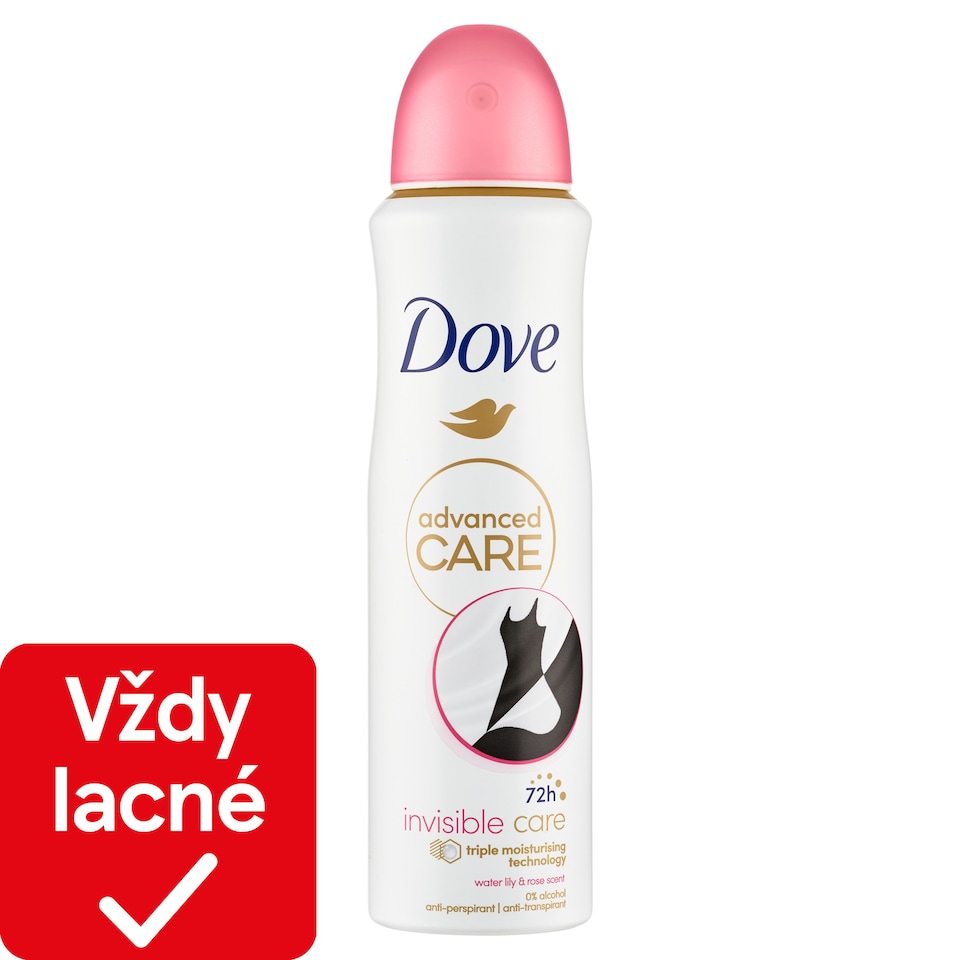 obrázok 1 z Dove Advanced care Invisible Care antiperspirant sprej 150 ml