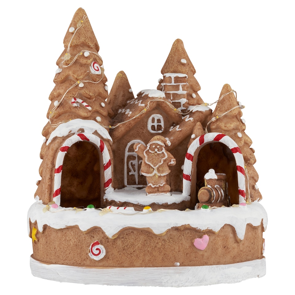 Hausmeister SM2653 Moving Train LED Christmas Decoration