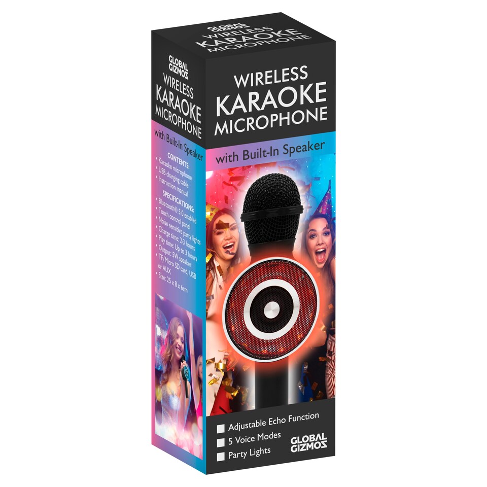 Global Gizmos Wireless Karaoke Micrphone