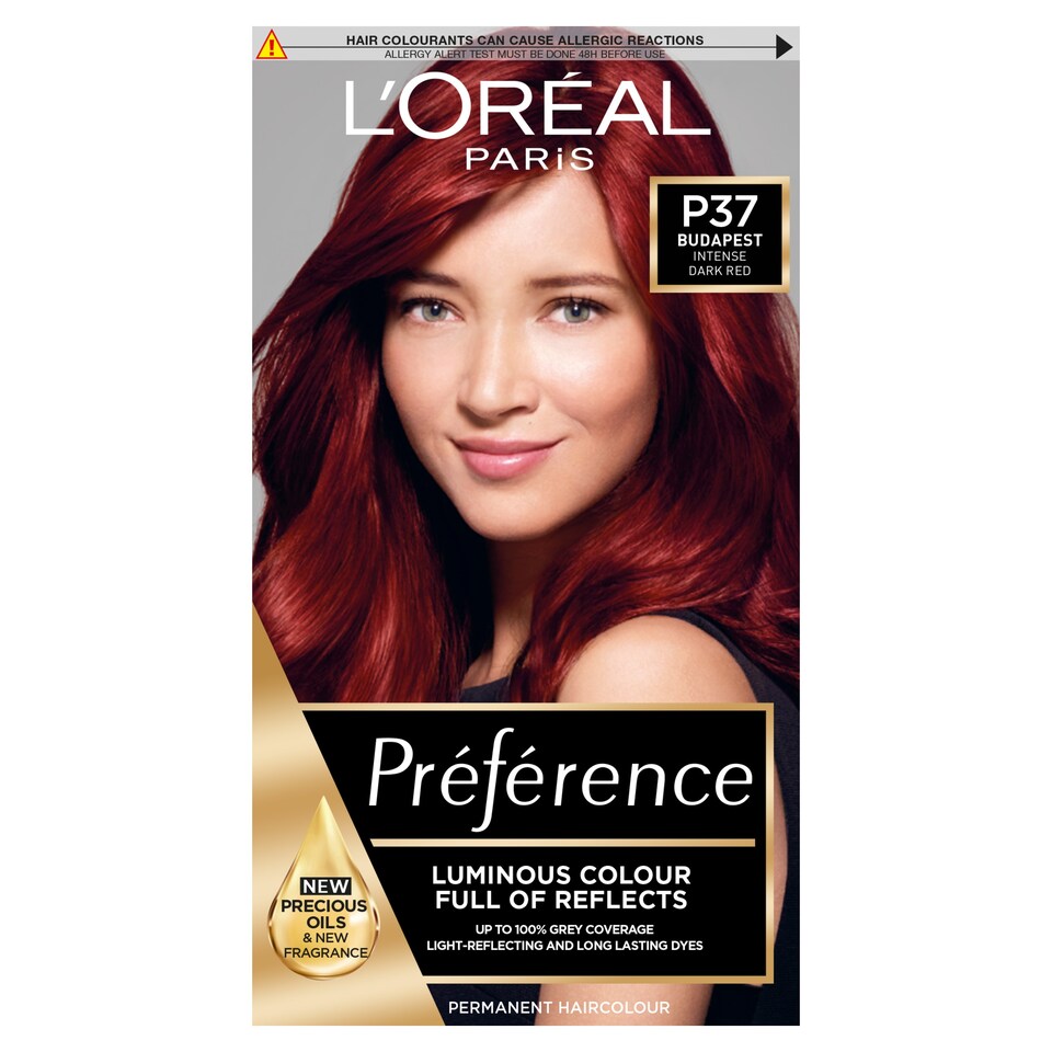 image 1 of L'Oreal Paris Preference 3.66 Dark Red Permanent Hair Dye