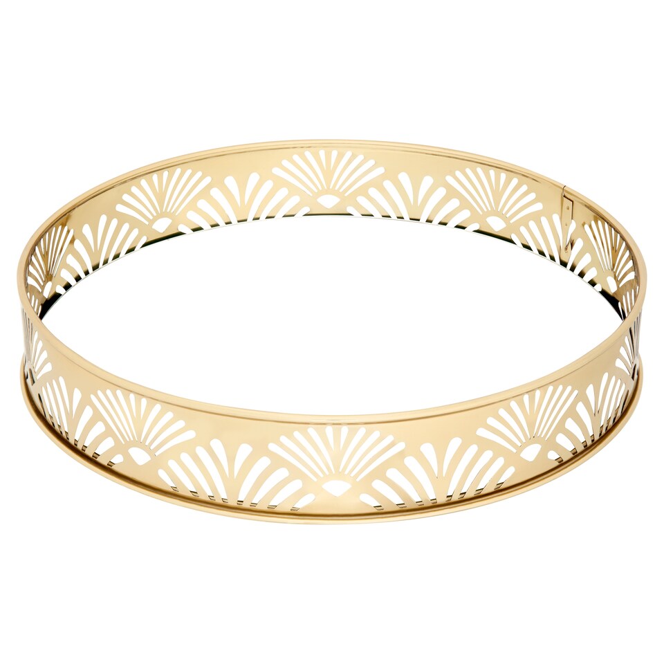 Fox & Ivy Deco Decorative Tray Gold