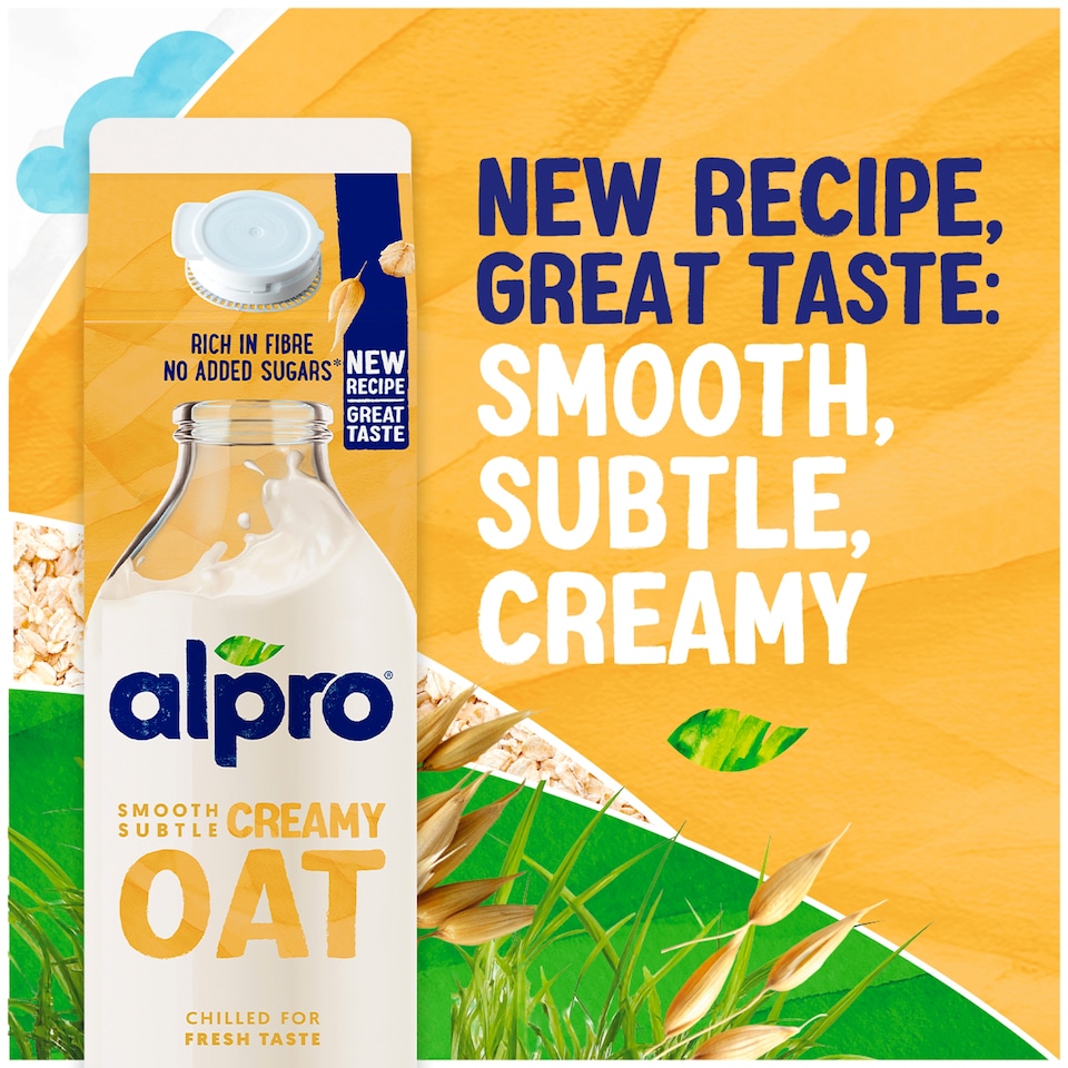 image 1 of Alpro Oat Original Chilled Dairy Free Drink 1 Litre