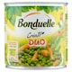 Bonduelle Créatif Duo zöldborsó-bébirépa keverék 400 g  1. kép