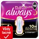obrázok 1 z Always Platinum Hygienické Vložky Secure Night (Veľkosť 4) 10 Vložiek