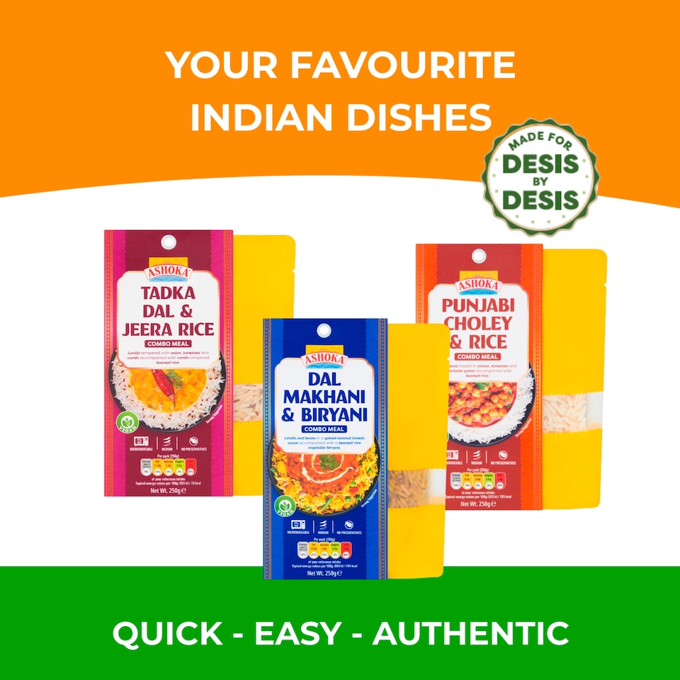 image 1 of Ashoka Punjabi Choley & Rice 250g